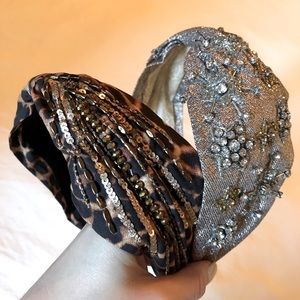 Pair of NAMJOSH headbands NWOT